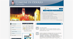 Desktop Screenshot of comune.oderzo.tv.it